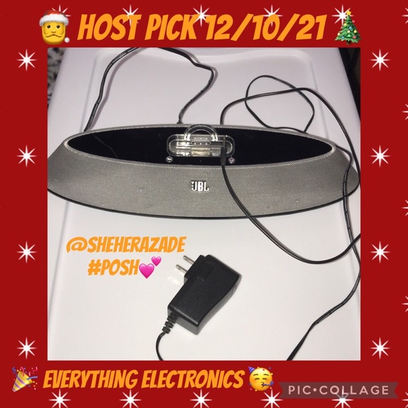 JBL Other - JBL phone speaker/charging dock silver and black iPhone 3